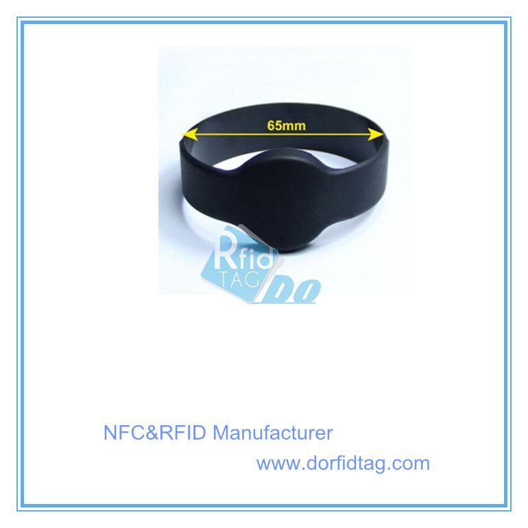 125khz compatible EM4200 TK4100 silicone Wristband